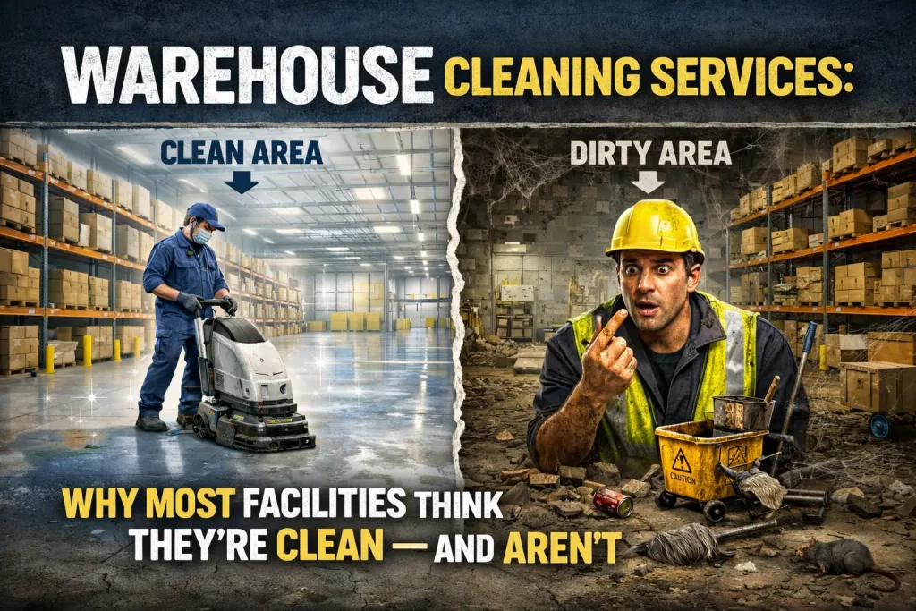 Warehouse Cleaning Services: Why Most Facilities Think They’re Clean — and Aren’t