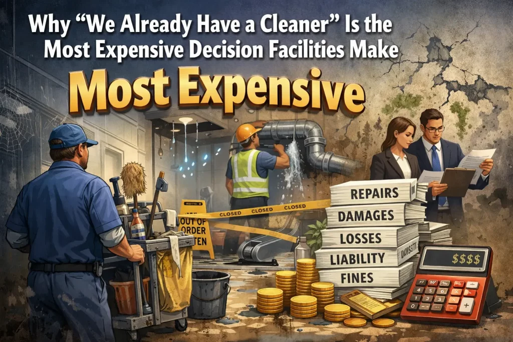 Why “We Already Have a Cleaner” Is the Most Expensive Decision Facilities Make